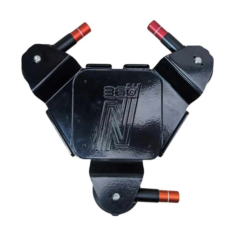 Top view of a NightRide 360 Suction Mount showing suction cup and adjustable mounting mechanism.