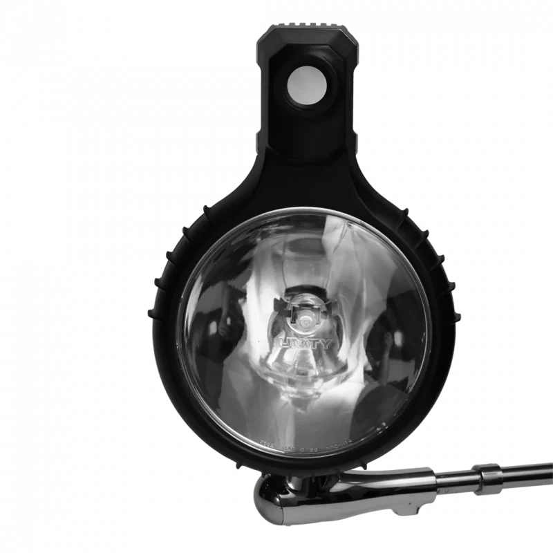 Front view of NightRide PRO-SL S04 thermal camera with 384/640 resolution for compact vehicle-mounted thermal imaging.