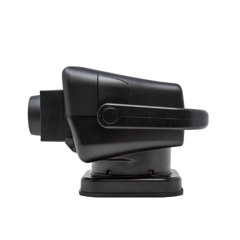 Side view of NightRide 360 Classic Telephoto Thermal Camera with 35mm lens and 640 x 512 resolution showcasing compact design.