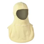MajFire PRO-X2 Instructor PK10 Hood shown in light yellow knit fabric with reinforced seams, featuring a full-coverage design for dependable thermal protection, comfort, and a secure fit.