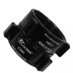 Kochek black aluminum 35R double swivel rocker lug female 2.5 NH coupling adapter.