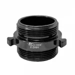 Kochek black aluminum 36R double rocker lug male 2.5 NH coupling adapter.