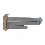 Kochek hose shut off clamp for 1 to 1.5 inch single jacket fire hose.