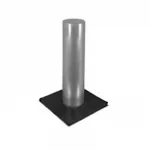 Kochek stainless steel mounting post with square base plate for 80K Hydrassist valve.