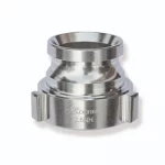 Kochek B38R British Instantaneous Male x Female Thread fire hose adapter for connecting compatible British Instantaneous and threaded fittings.