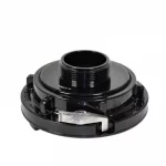 Kochek black aluminum S36S Storz by rigid male adapter with locking pin coupling.