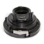 Kochek black aluminum S54R Storz by 2.5 NH swivel rocker lug female adapter with locking pin coupling.