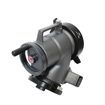 Gray Kochek piston intake valve with relief and lever handle.