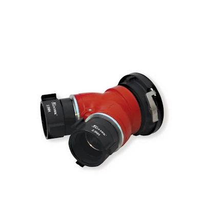Kochek 20K: 2-Way Single Clapper Siamese Valve